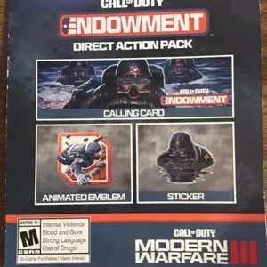 Call Of duty Endowment Pack