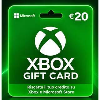 €17.95 EUR Xbox Gift Card