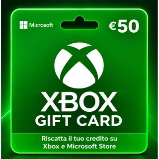 €47.95 EUR Xbox Gift Card