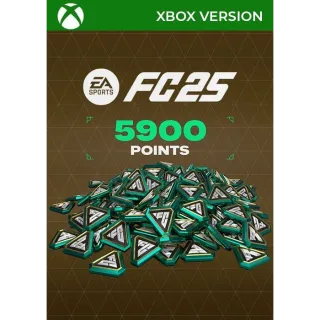 EA SPORTS FC 25 | 5,900 FC POINTS | XBOX | UK DIGITAL CODE | FAST DELIVERY