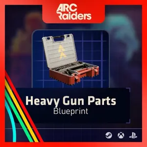 Heavy gun parts blue…
