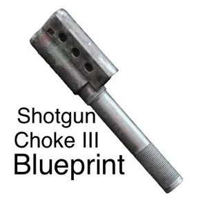 Shotgun Choke 3 Blue…
