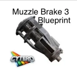 Muzzle Brake 3 Blueprint