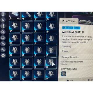 5× Medium Shield | 100% Full Durabi