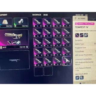 22× Tempest Weapons In Stock | ARC Raiders