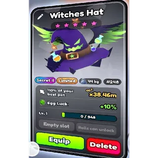 WITCHES HAT | TAP SIMULATOR REBORN |
