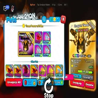 DRAGON TAMER GOLDEN | TAP SIMULATOR REBORN |