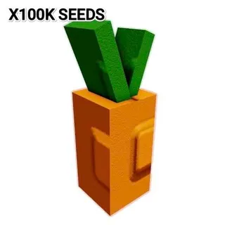 X100K carrot seeds ( Grow a garden 2 )