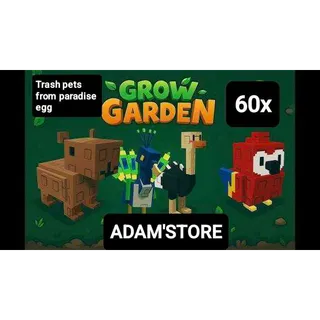 60X TRASH PETS FROM PARADISE EGG 🥚