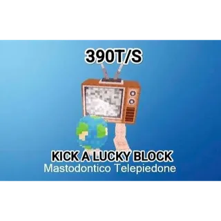 390T/s Bacon Mastodontico Telepiedon | God Tier Brainrot | Kick a Lucky Block