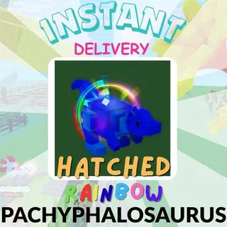 RAINBOW HATCH Pachycephalosaurus