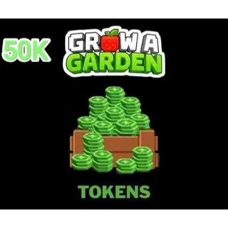 50K TOKENS ( GROW A GARDEN )
