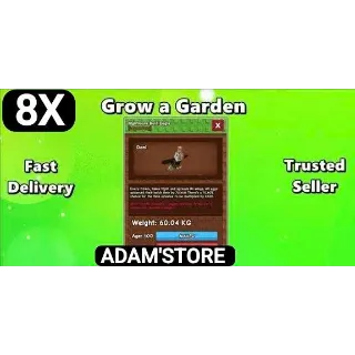 8x Nightmare Huge Bald Eagle 60kg