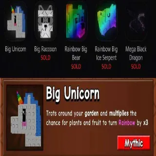 big unicorn