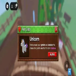 Unicorn grow a garden 2