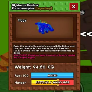 COLLOSAL RBH PARASAUROLOPHUS