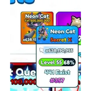 Neon Cat ( Tap Simulator )