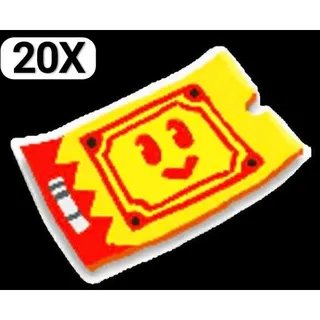 20x ticket voucher 