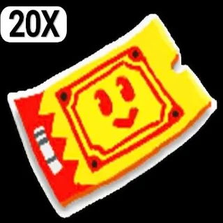 X20 TICKET VOUCHER