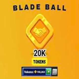 20K TOKENS ( Blade Ball )