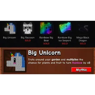 big unicorn
