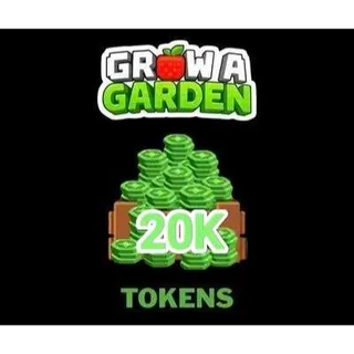 20K TOKENS GROW A GARDEN