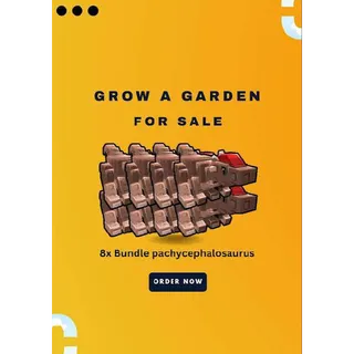 8x Pachycephalosaurus