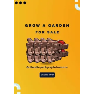 8x Pachycephalosaurus