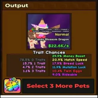 NORMAL CANDY BLOSSOM DRAGON