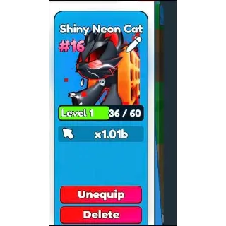 Shiny Neon Cat
