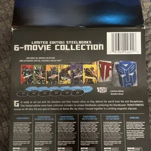 Transformers 6 film collection 