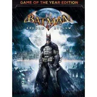 Batman: Arkham Asylum - Game of the Year Edition