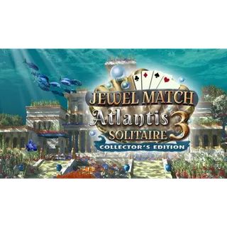 Jewel Match Atlantis Solitaire 3 - Collector's Edition