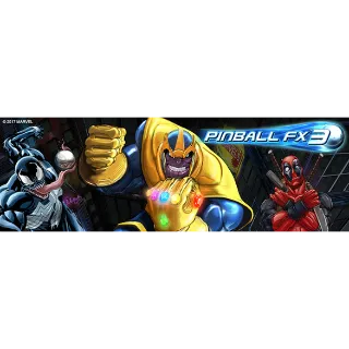 Pinball FX3 - Marvel Pinball Complete Edition (Season 1 + Season 2,  totoal 7 Keys)