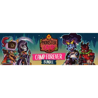 Monster Camp: Camp Forever Bundle (Monster Prom 2 and all dlcs,  total 2 steam keys)