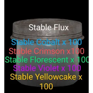 Stable Flux 100 Of Each