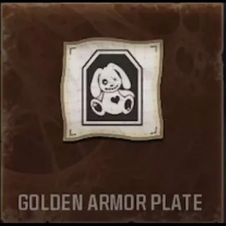 6x Golden Armor Plate