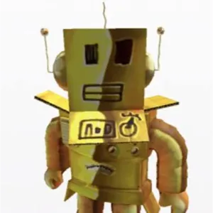 Golden Mr Robot Toy Code