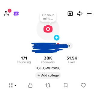 [Description] TT Account 38,000 followers