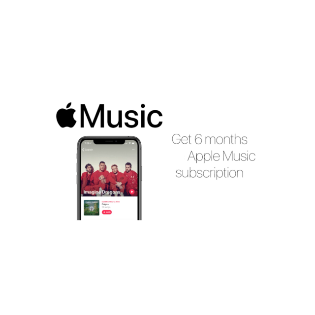 Apple Music 6 Month