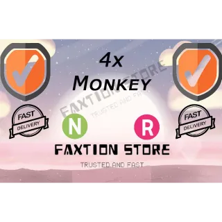 Pet | 4x NR Monkey