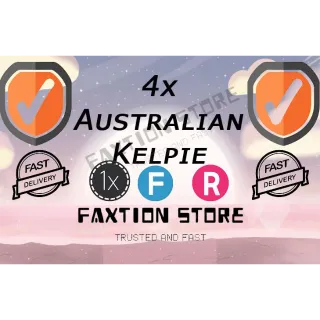 Pet | 4x Australian Kelpie
