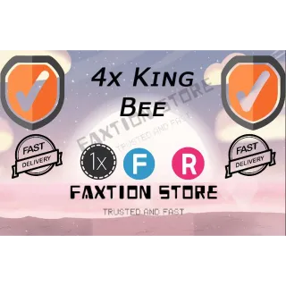 Pet | 4x King Bee