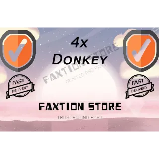 4x Donkey