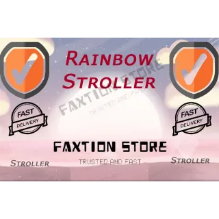 Rainbow Stroller