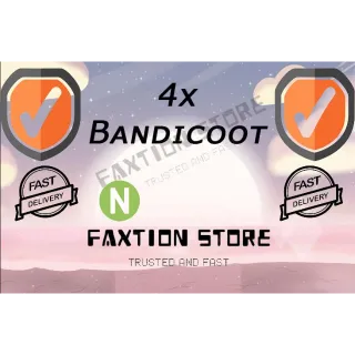 4x N Bandicoot
