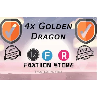 Pet | 4x Golden Dragon