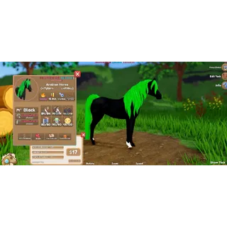 Wild Horse Island Arabian Emerald IUHS
