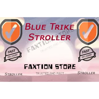 Blue Trike Stroller