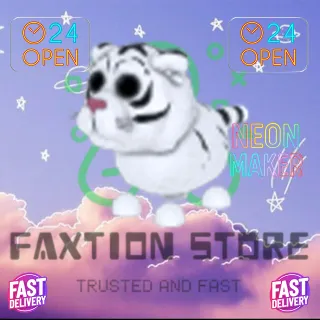 4x Lunar White Tiger